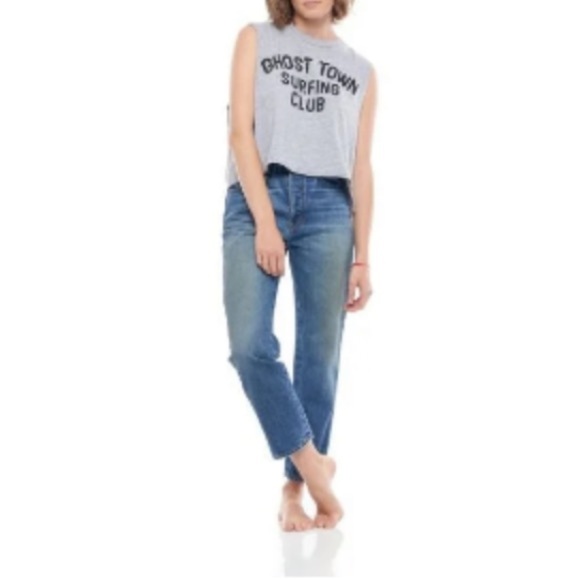 NWT Sandrine Rose Straight Leg Button-Fly Jean in Indigo, size 29 - Picture 2 of 12